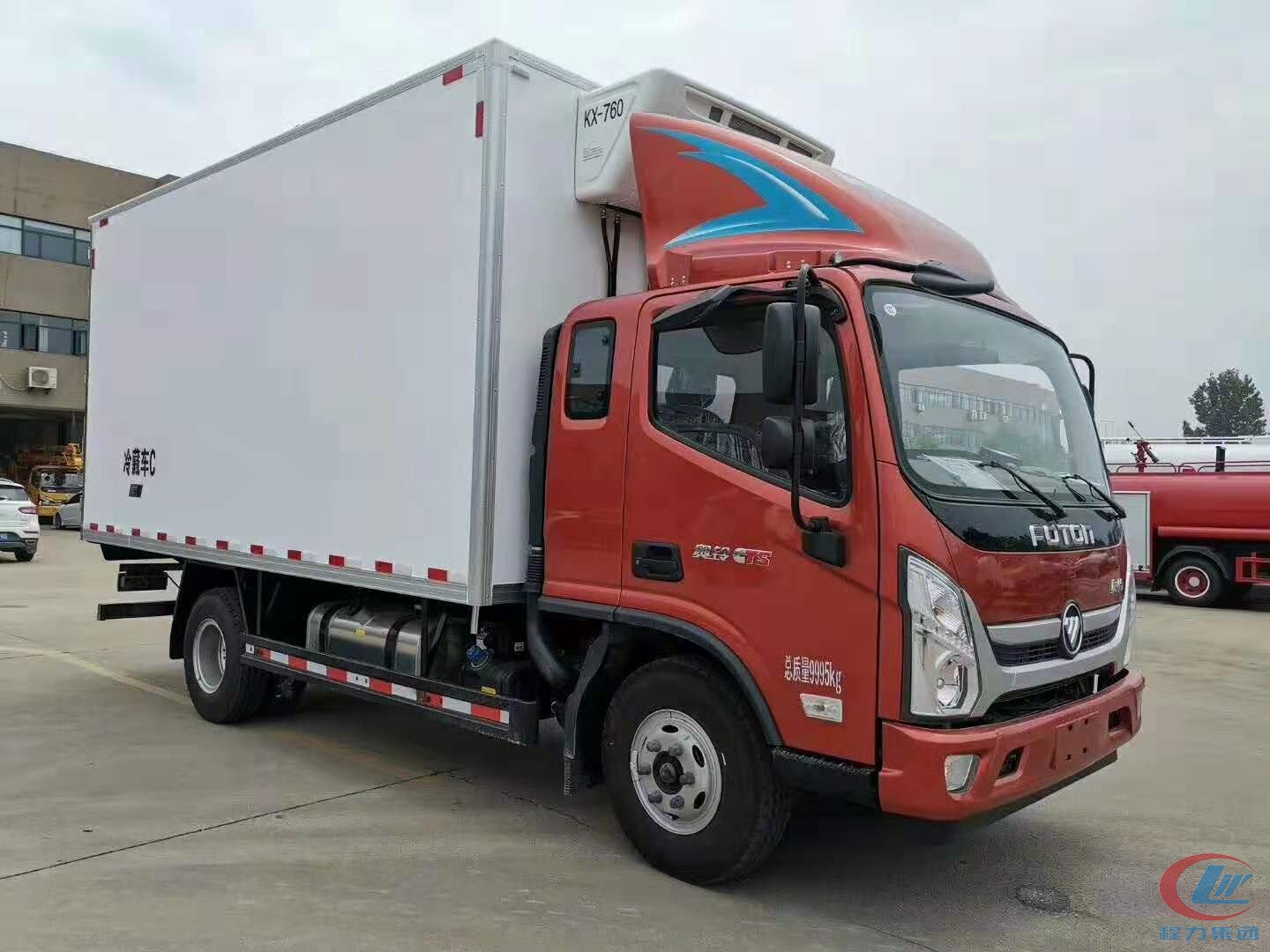 尊龙凯时福田奥铃冷藏车